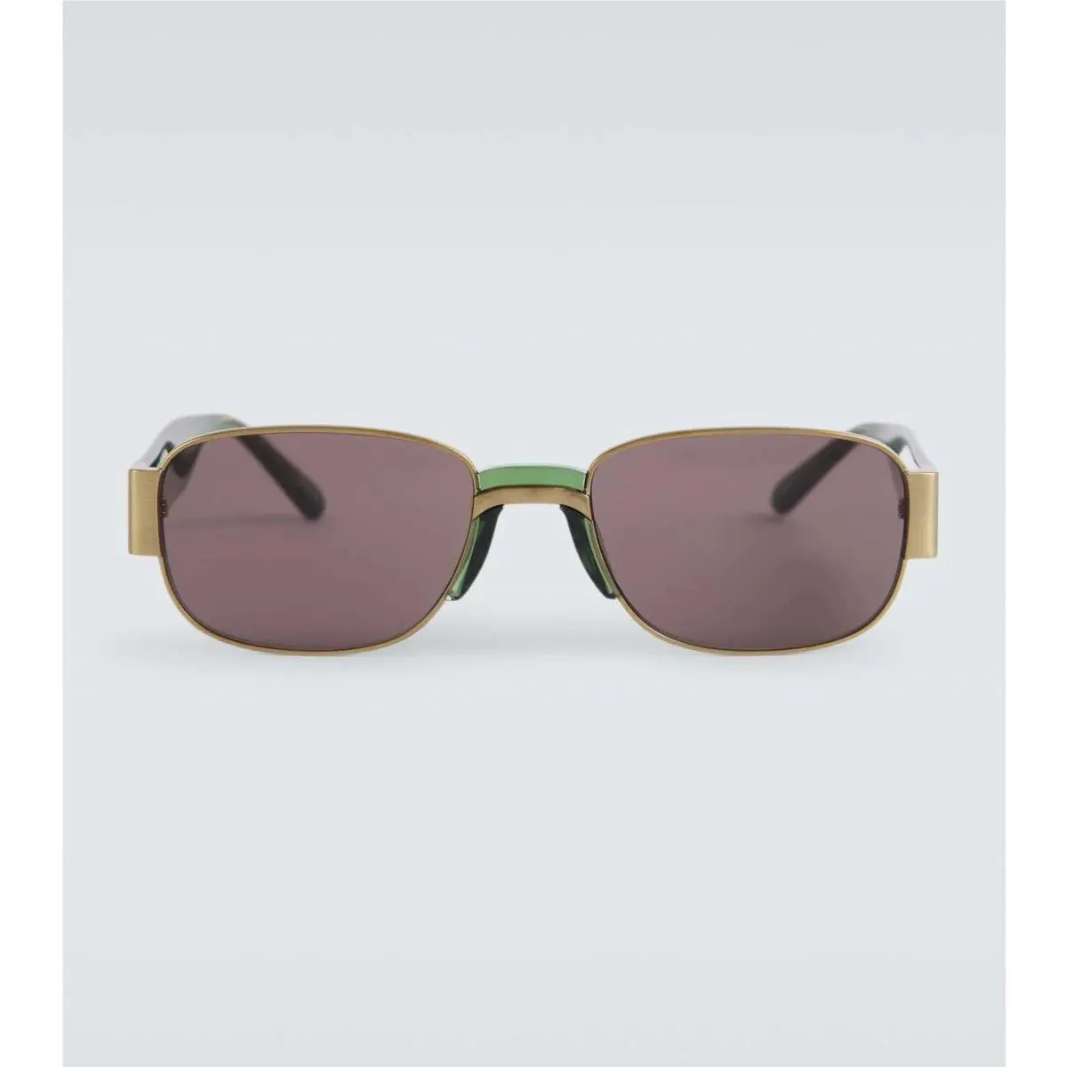 X  Sunglasses -green/gold by Dries Van Noten