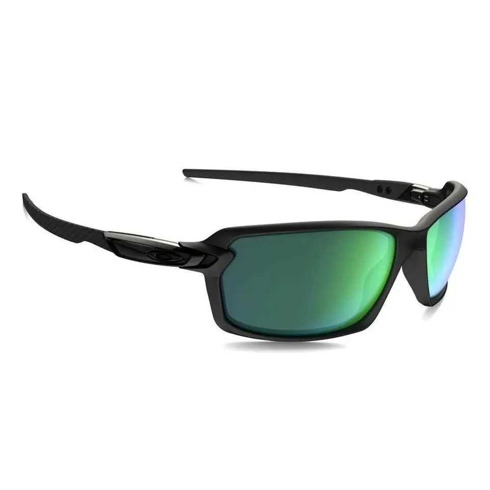 Carbon Shift Sunglasses Matte Black / Jade Iridium Lens OO9302-07 by Oakley