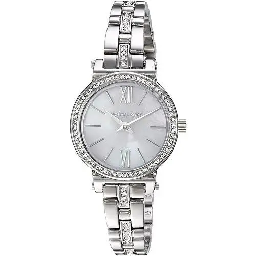 Sofie Crystal Mother of Pearl Dial Ladies Watch MK3906 by Michael Kors