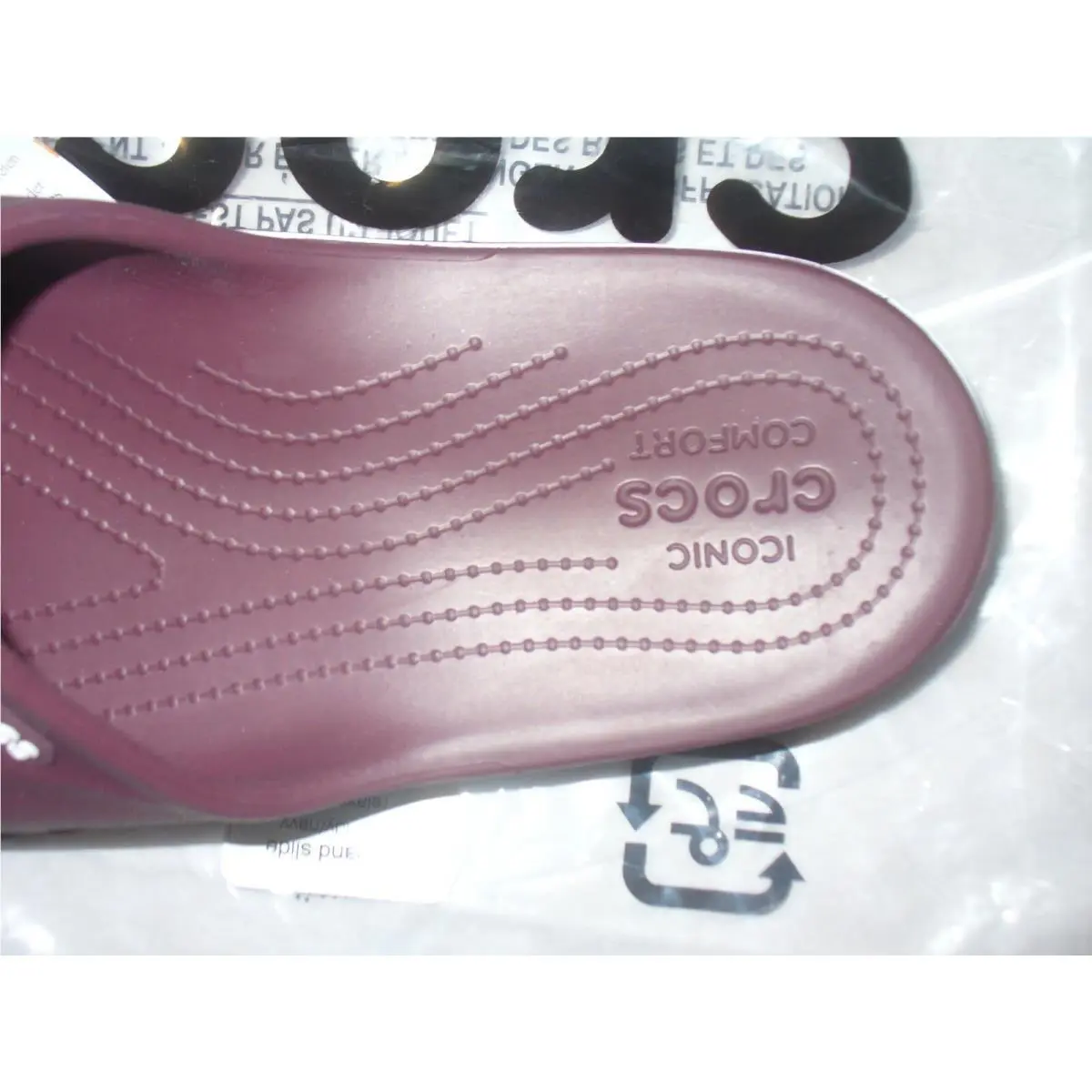 Crocs shoes - Bayaband  Slide - Bayaband Slide - Burgandy/Navy 4