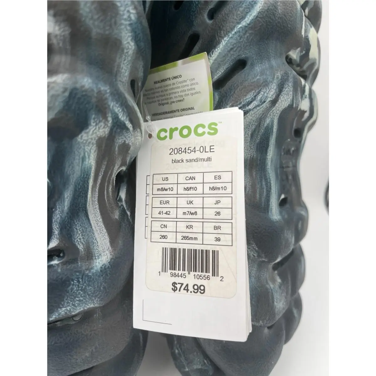Crocs shoes - Echo Marbled Clog - Echo Marbled Clog - 208454 - Black 5