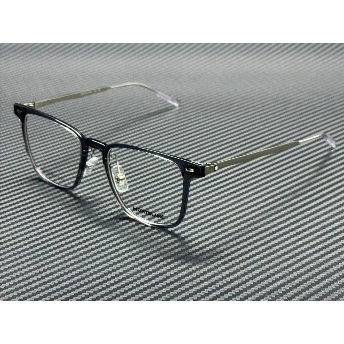 Montblanc Mont Blanc MB0395ON 004 Grey Silver 51 mm Medium Eyeglasses