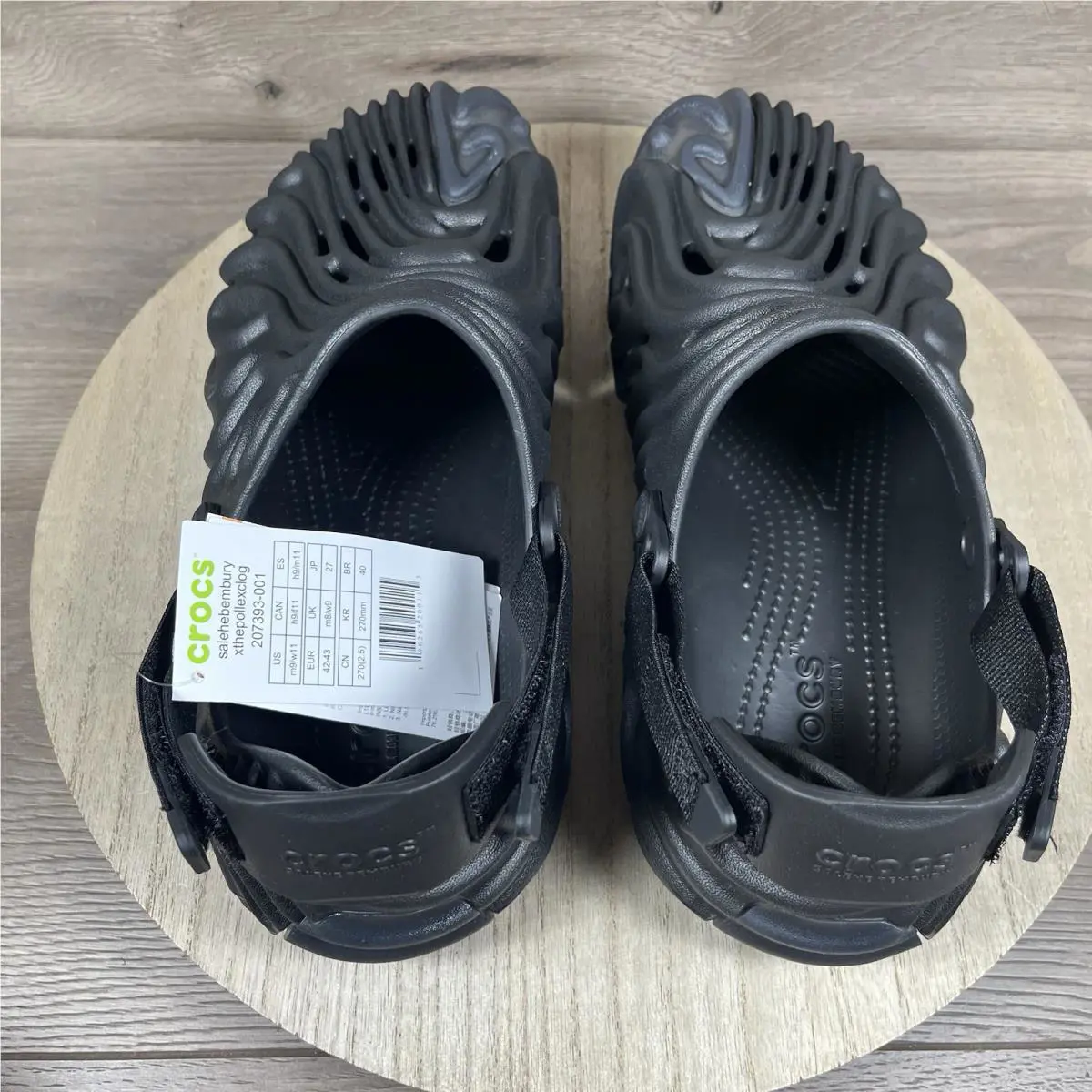 Crocs shoes - Crocs Salehe Bembury Pollex - Salehe Bembury Pollex - 207393001 - Black (UPC: 0196265200115) 5