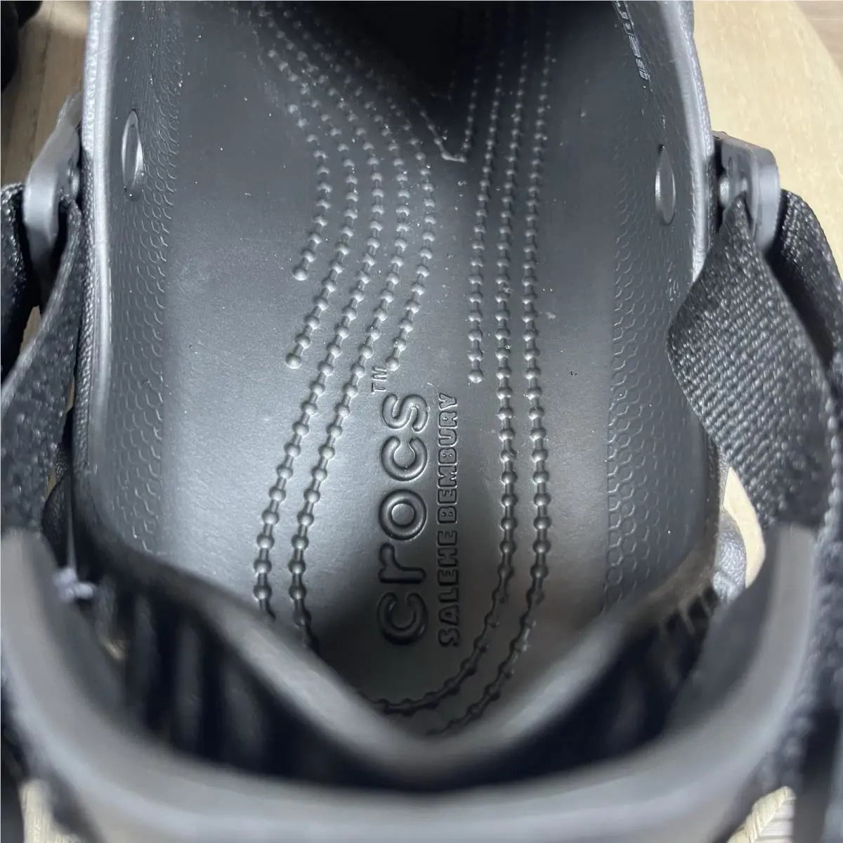 Crocs shoes - Crocs Salehe Bembury Pollex - Salehe Bembury Pollex - 207393001 - Black (UPC: 0196265200115) 6