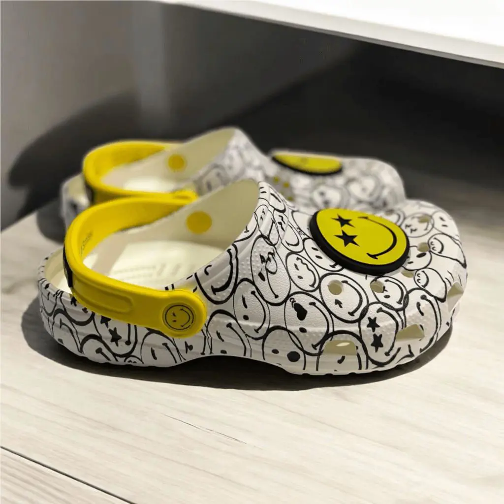 Crocs shoes - Crocs Smiley - Smiley - Yellow, Exterior: Yellow 0