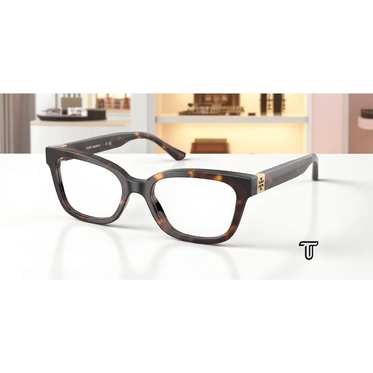 Tory Burch TY2084 1728 Dark Tort Demo Lens 54 mm Women`s Eyeglasses