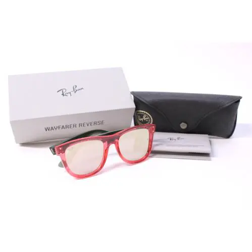 Rayban RB R0502S 6713-20 Wayfarer Reverse Italy Size: 53-20-145