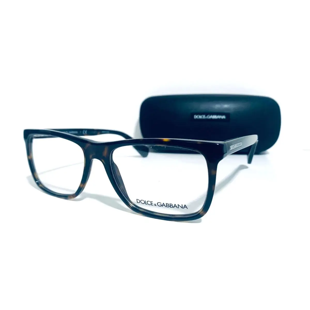 Dolce Dolce & Gabbana DG3192 502 Gabbana DG3192 502 Dark Havana Eyeglasses 55-17-140 MM W/case