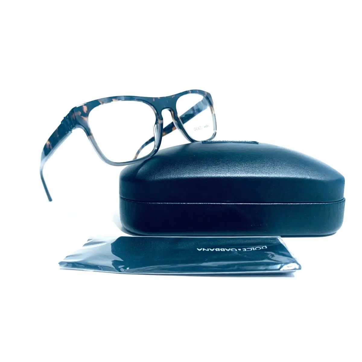 Dolce Dolce & Gabbana DG3281 3145 Gabbana DG3281 3145 Havana RX Eyeglasses 54-19-140 MM Italy W/case - Frame: Brown