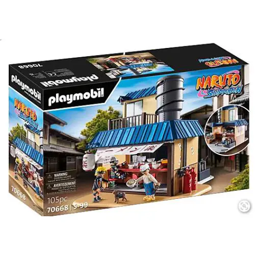 Playmobil 70668 Naruto Shippuden Ichiraku Ramenshop 105 Pcs