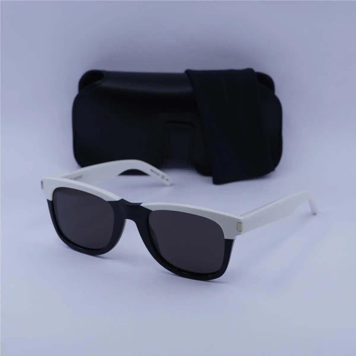 Saint Laurent SL51 049 Black/ivory/black 50-22-140 Sunglasses by Yves Saint Laurent