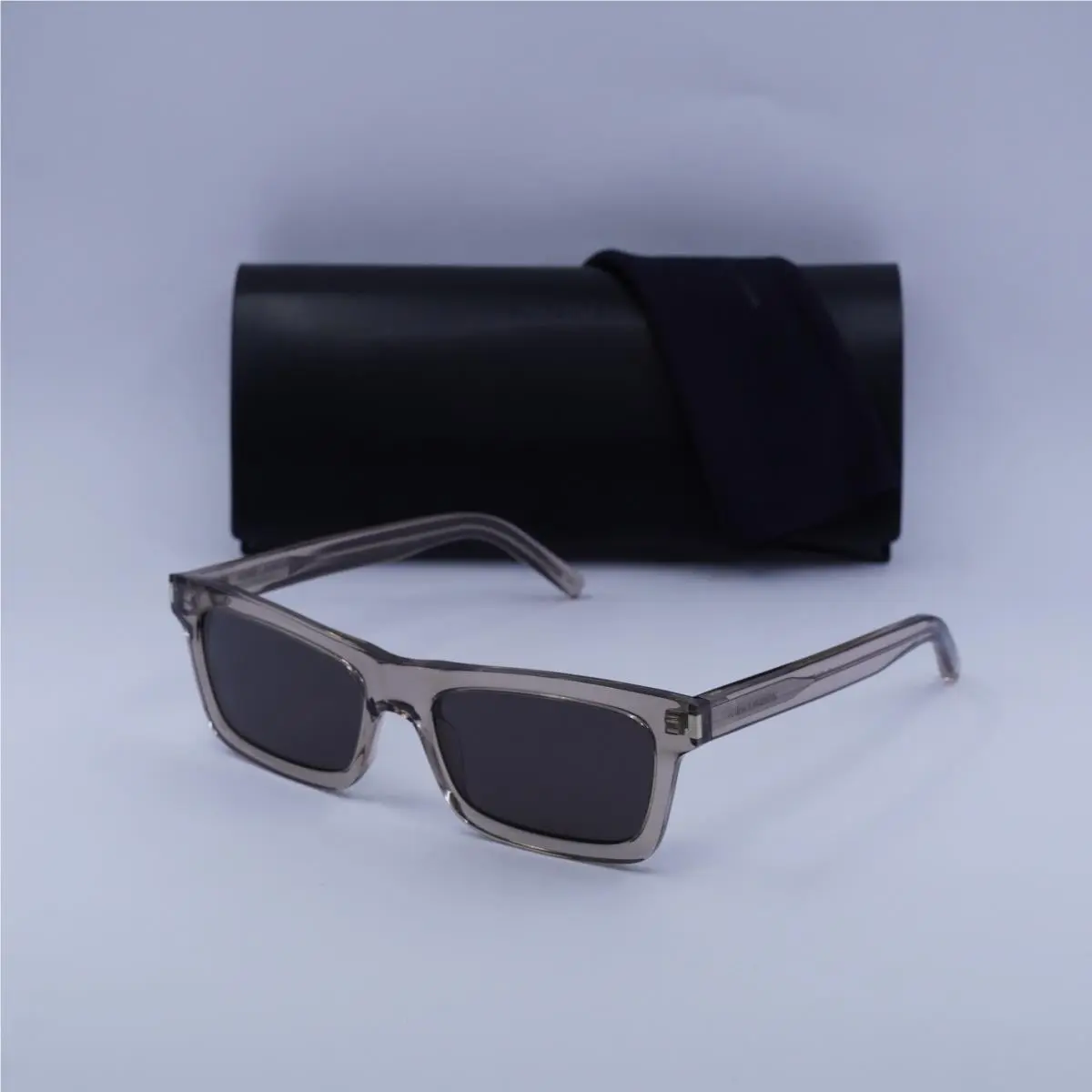 Saint Laurent SL461 Betty 014 Transparent Brown/black 54-18-145 Sunglasses by Yves Saint Laurent
