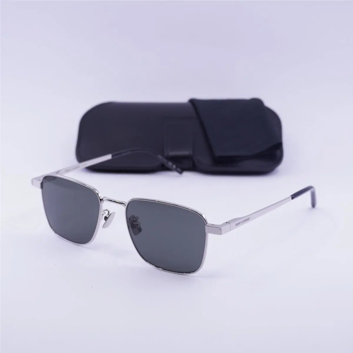 Saint Laurent SL529 002 Silver/grey 52-18-145 Sunglasses