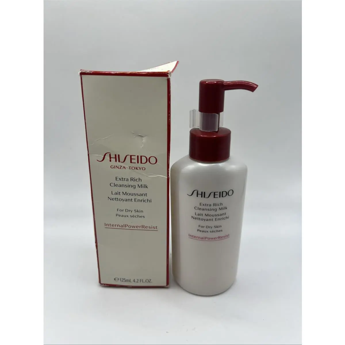 Shiseido Extra Rich Cleansing Milk - 125 mL - Dry Sk