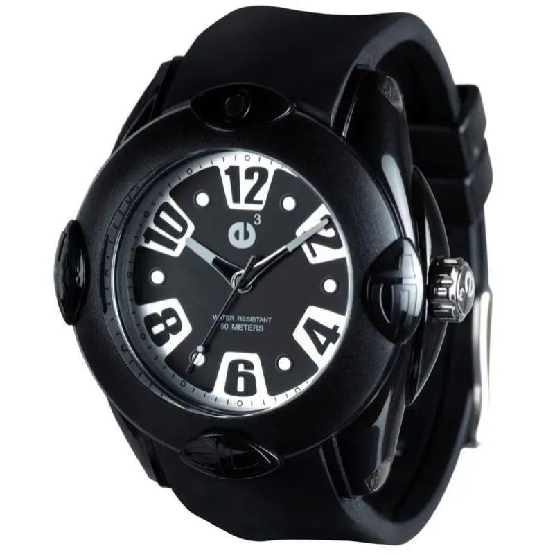 Rainbow Unisex Watch Black 3H 52mm Hi-tech Polycarbonate by Tendence