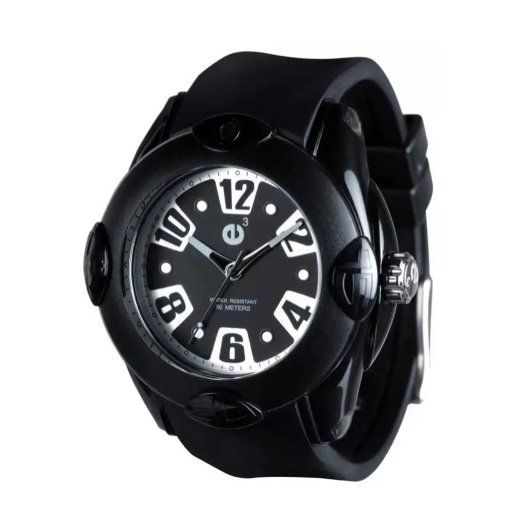 Rainbow Unisex Watch Black 3H 52mm Hi-tech Polycarbonate by Tendence