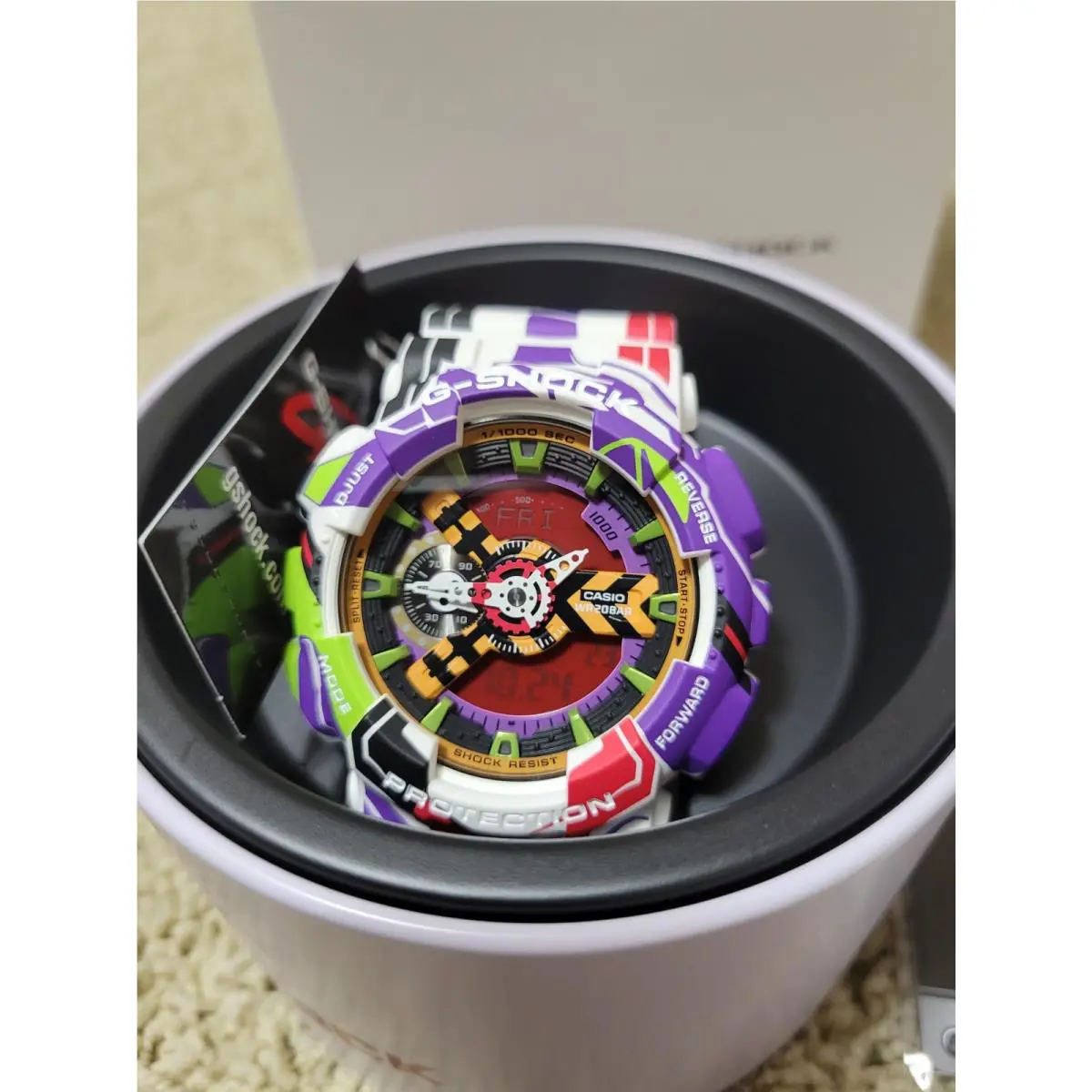 G-shock Evangelion GA-110EVA30-7AJR 110 30th Anniversary Watch Limited by Casio