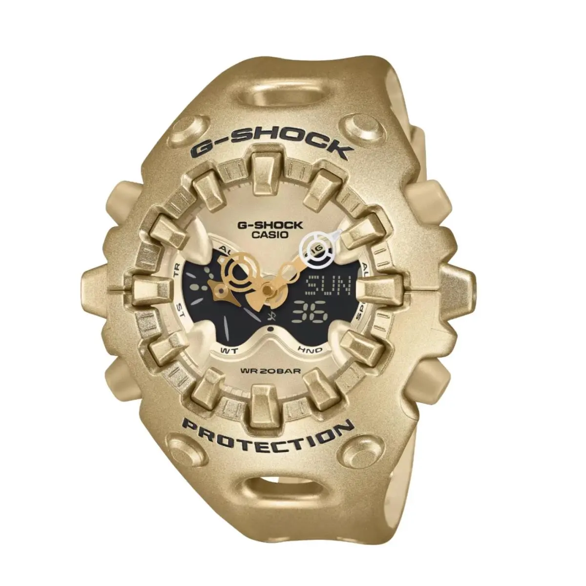 G-shock GAV01A-9A G-shock Toughness Analog Digital Gold Watch by Casio