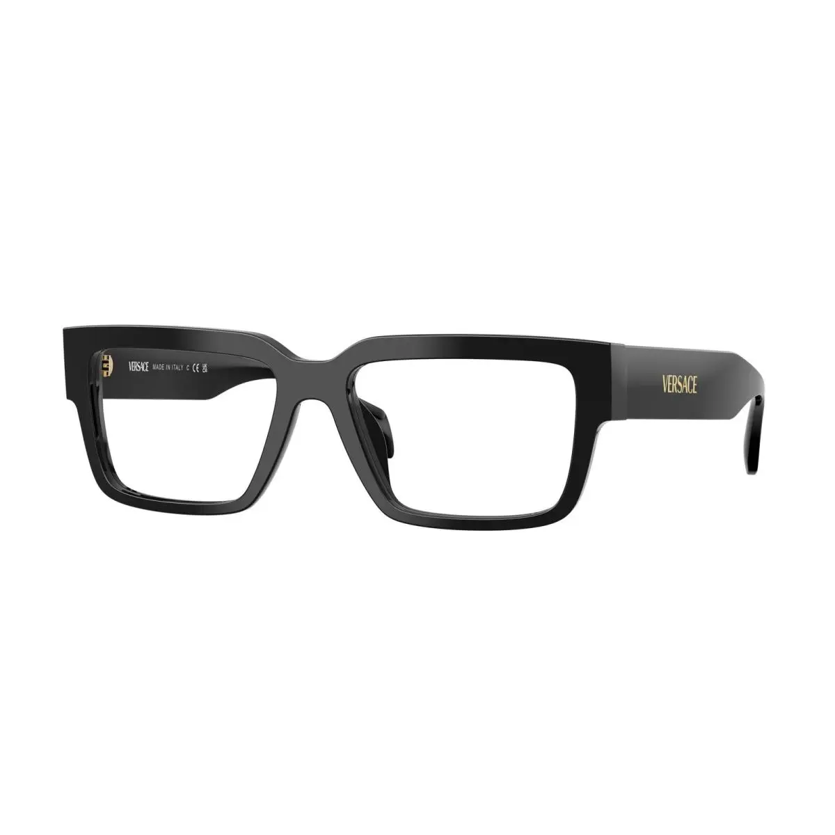 Versace Eyeglasses VE3374U GB1 53mm Black / Demo Lens