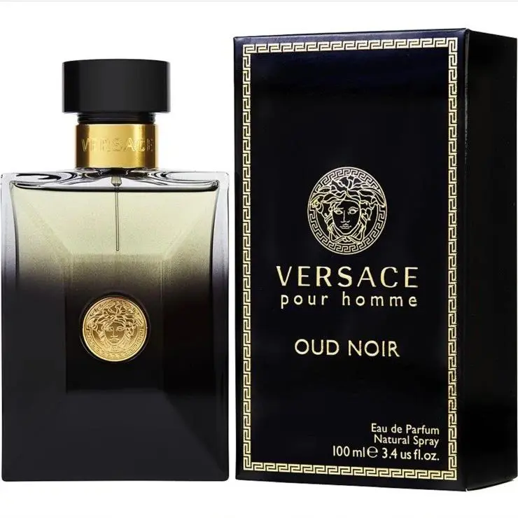 Versace Pour Homme Oud Noir 3.4oz Edt Spray For Men