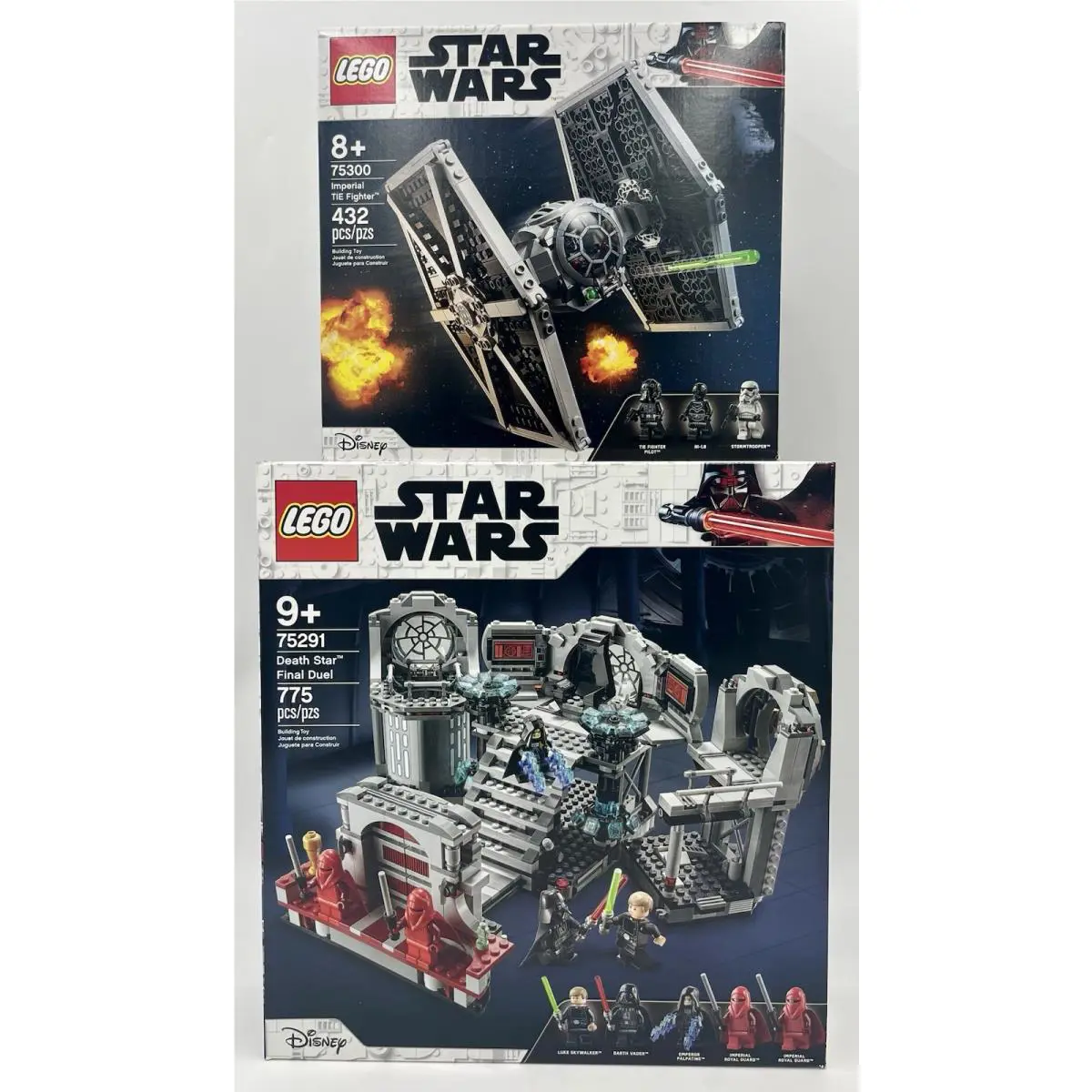 Star Wars Lego - Death Star Final Duel Imperial Tie Fighter - Imperfect Boxes