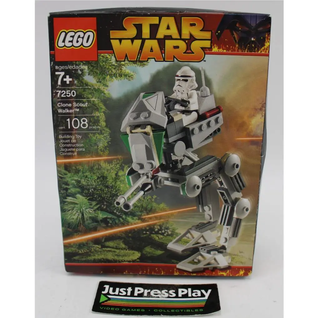 Lego Star Wars: Scout Walker 7250 Oop Retired New/sealed