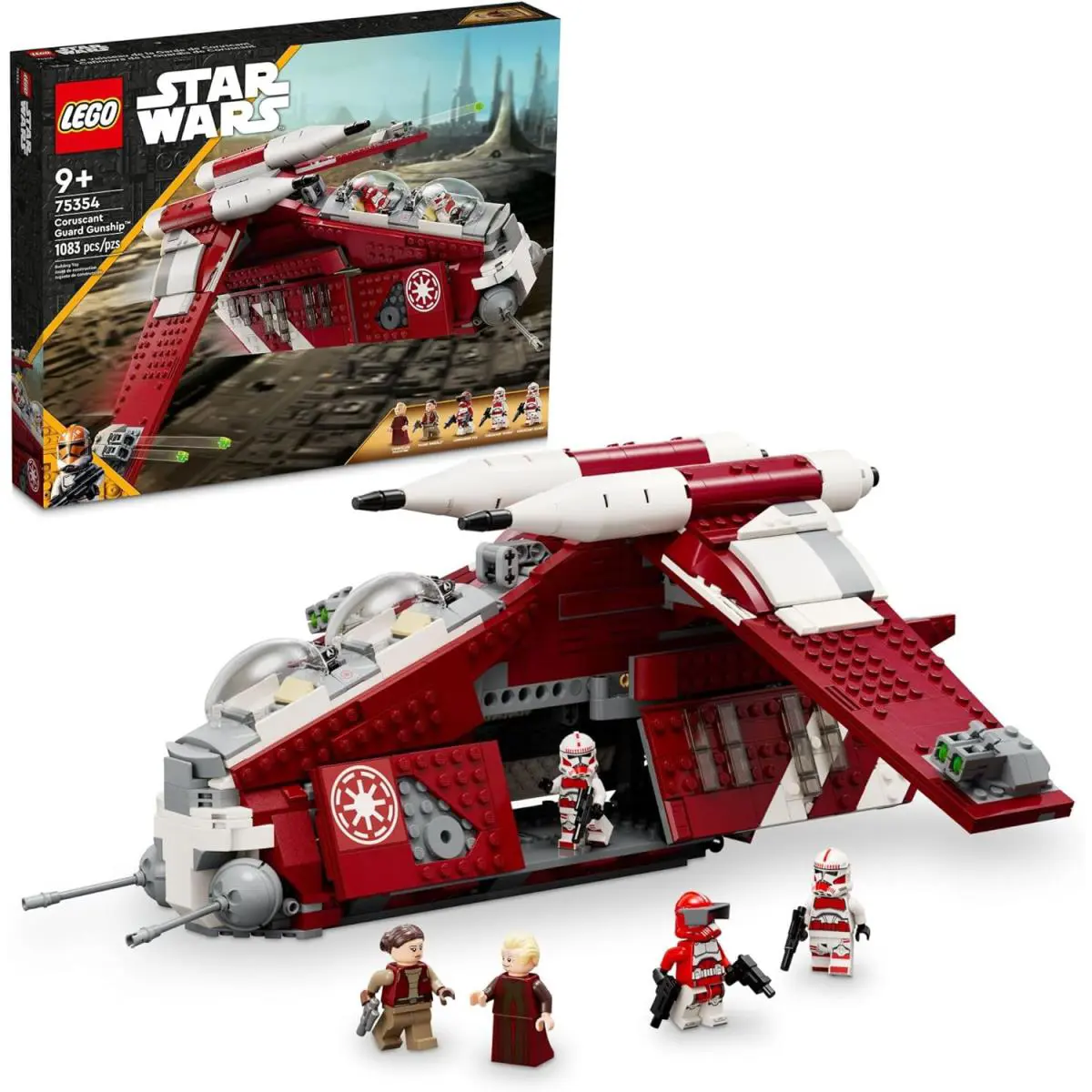 Lego Star Wars: The Wars Coruscant Guard Gunship 75354 Buildable Star Wars