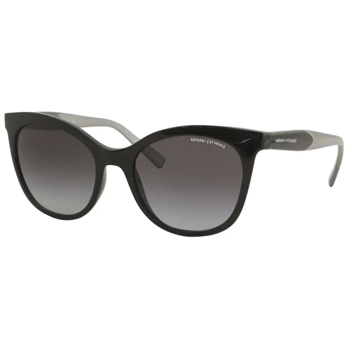 Armani Exchange Women`s AX4094S AX/4094/S 8158/8G Black Cat Eye Sunglasses 54mm