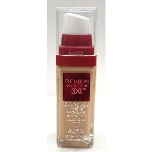 Revlon Age Defying 3X FOUNDATION-30 Soft Beige