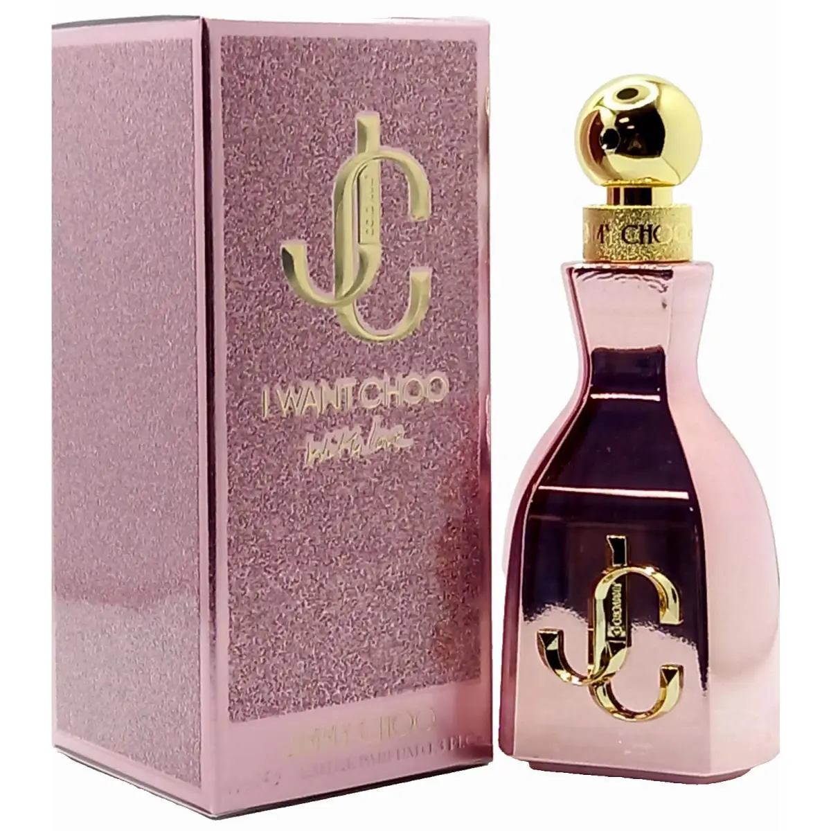 Jimmy Choo I Want Choo with Love Eau DE Parfum Spray For Women 1.3 Oz / 40 ml
