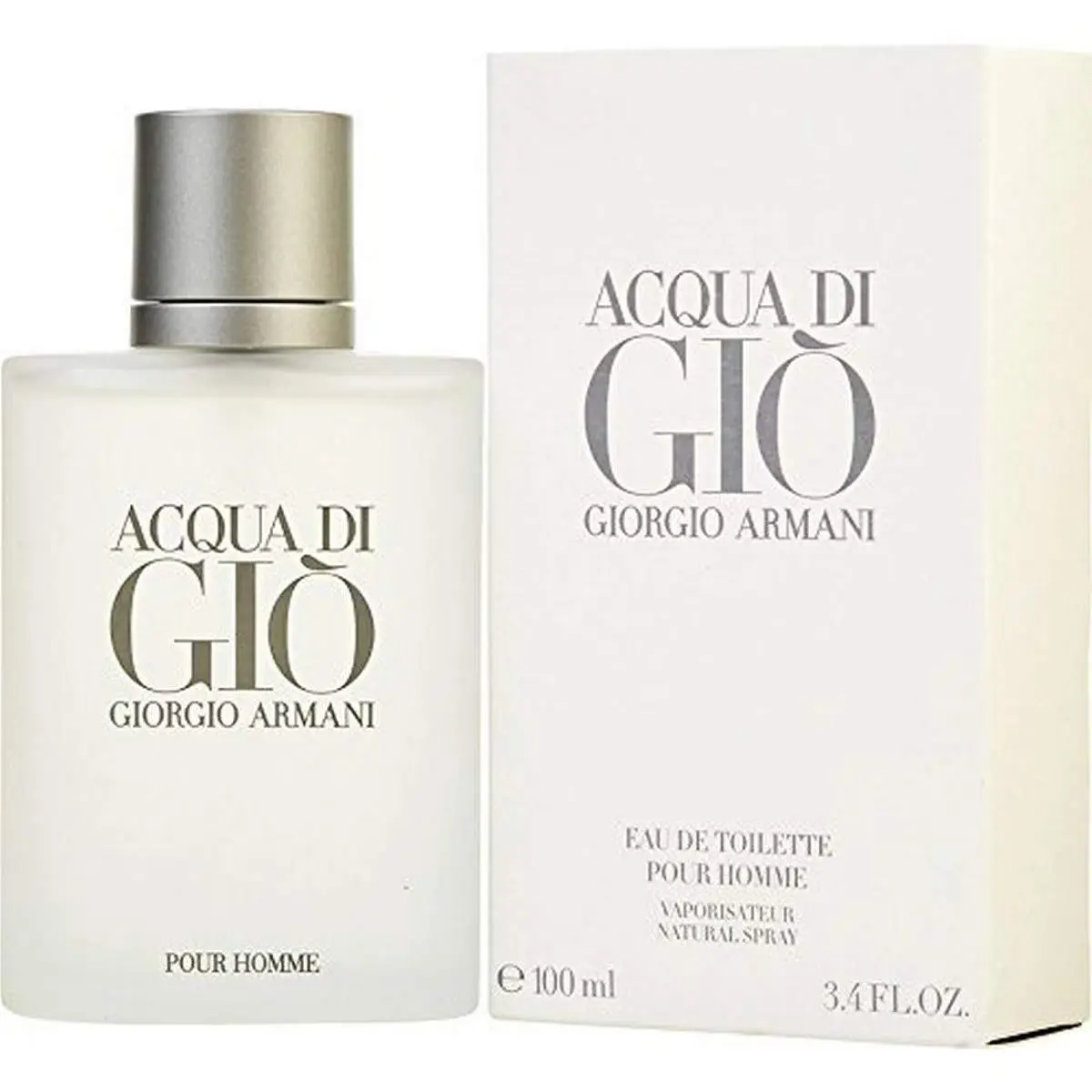 Giorgio Armani Aqua Gio Men’s Fragrance 3.4 oz Eau De Toilette Spray – Fresh Clean Long Lasting