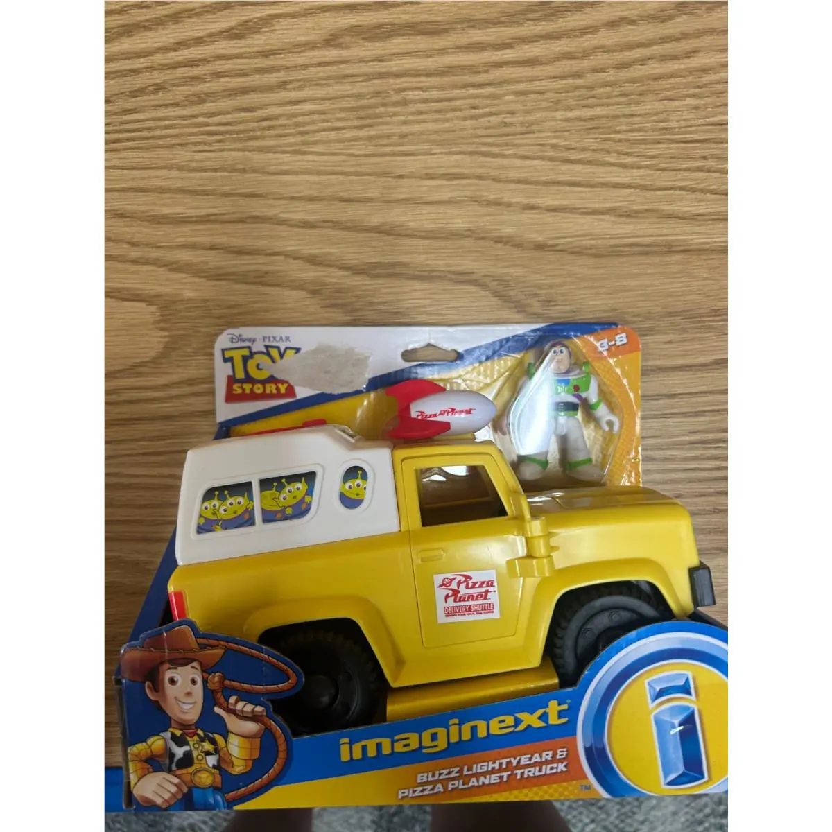 Nip Fisher Price Imaginext Toy Story Buzz Lightyear Pizza Planet Planet Truck