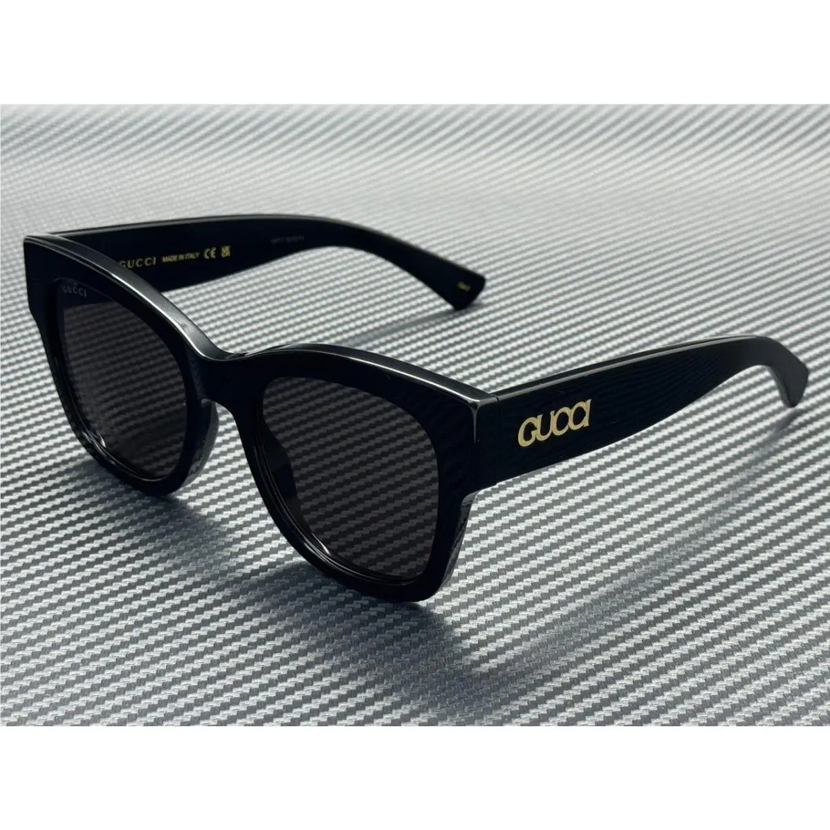 Gucci GG1789S 001 Black Grey Women`s 53 mm Medium Sunglasses
