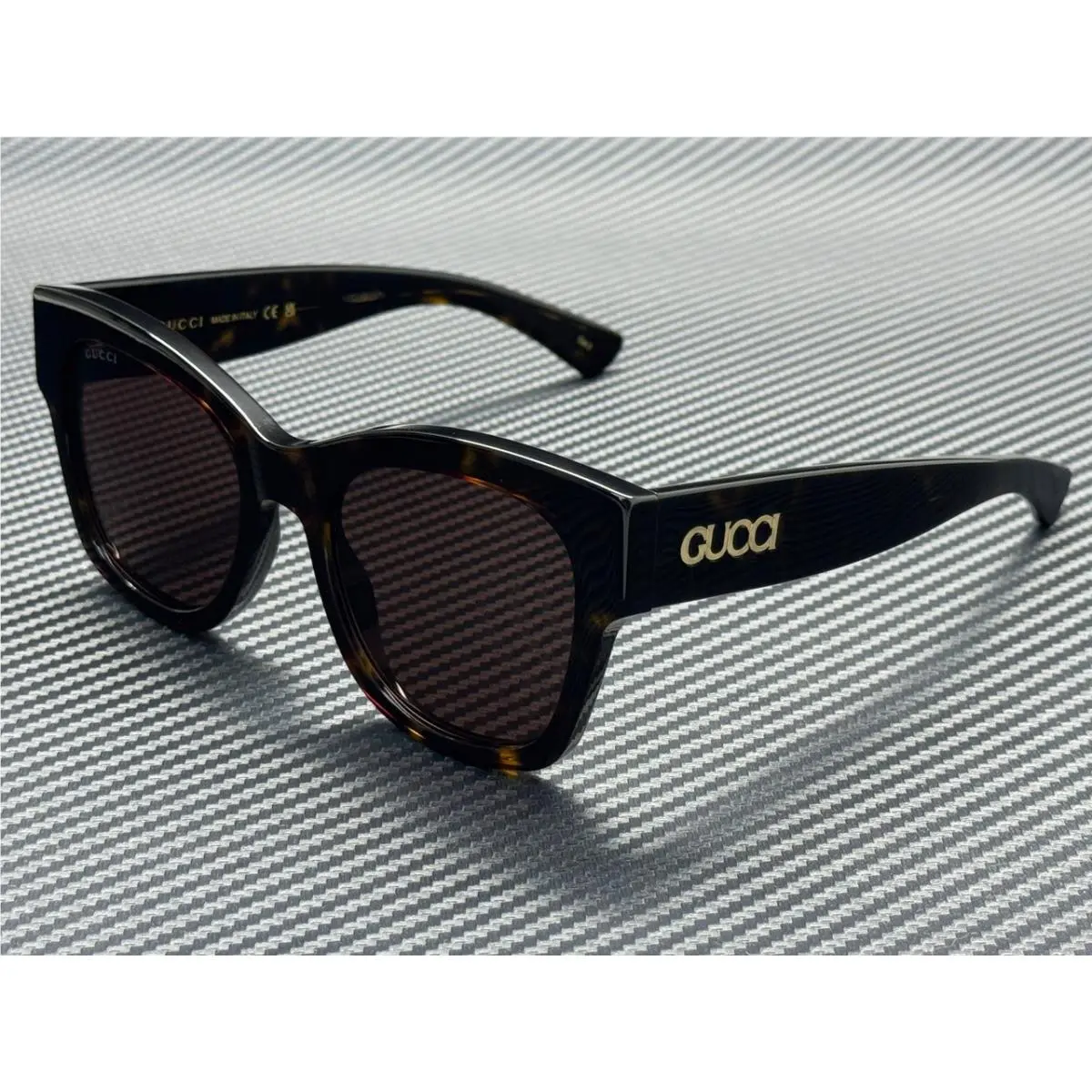 GG1789S 002 Havana Brown Women`s 53 mm Medium Sunglasses by Gucci
