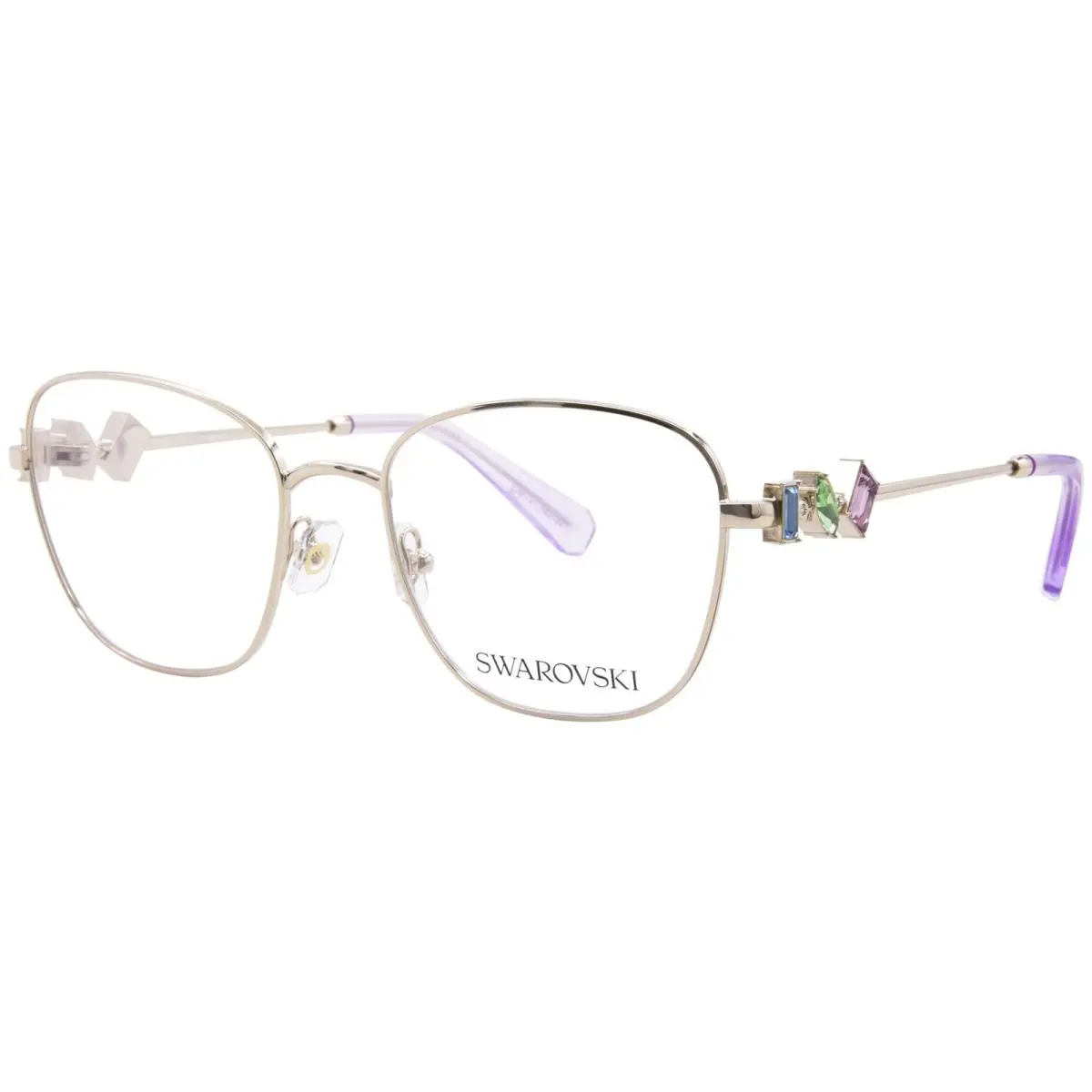 Swarovski SK1025 403M Eyeglasses Frame Women`s Pale Gold Full Rim 54mm