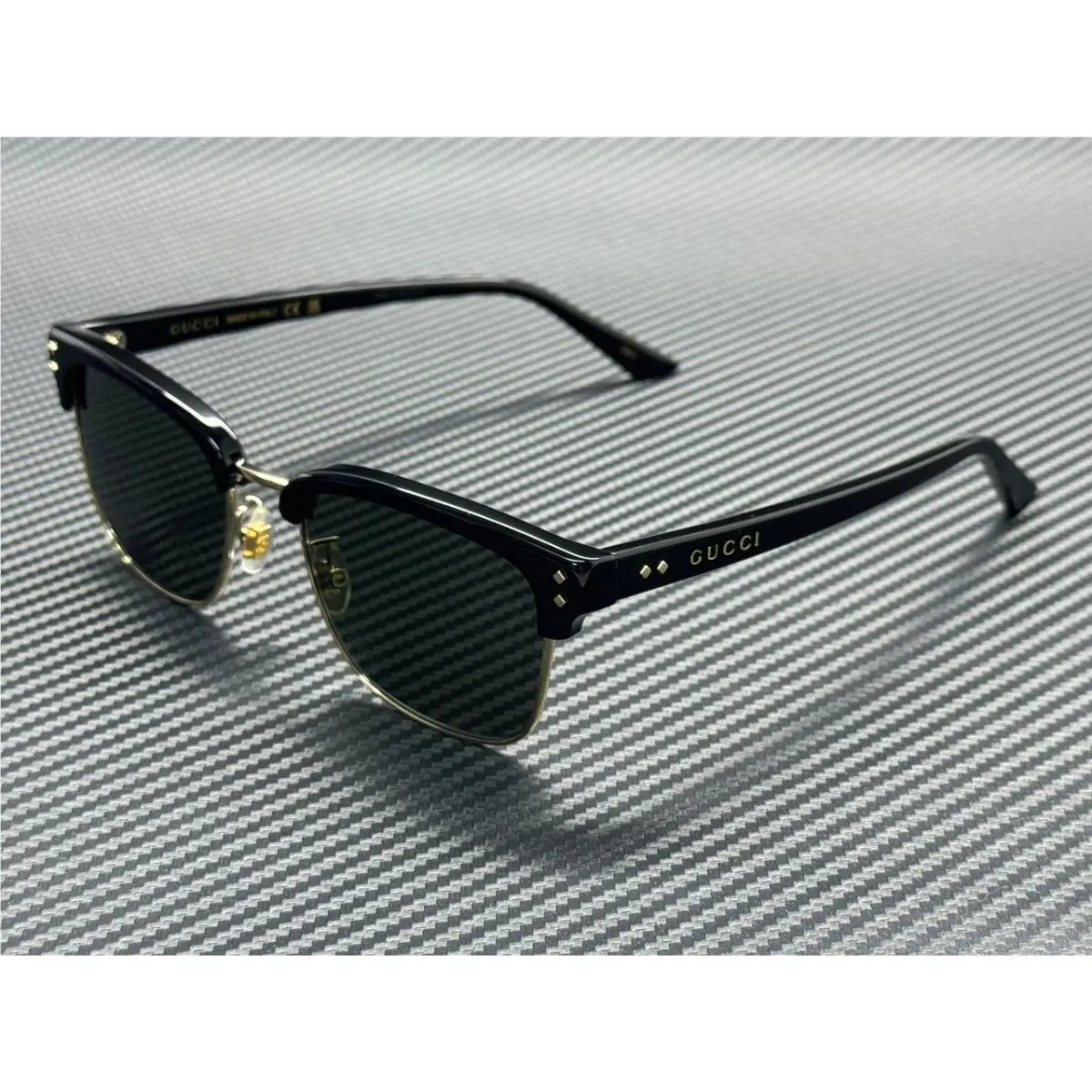 Gucci GG1897SK 001 Black Grey Men`s 54 mm Medium Sunglasses