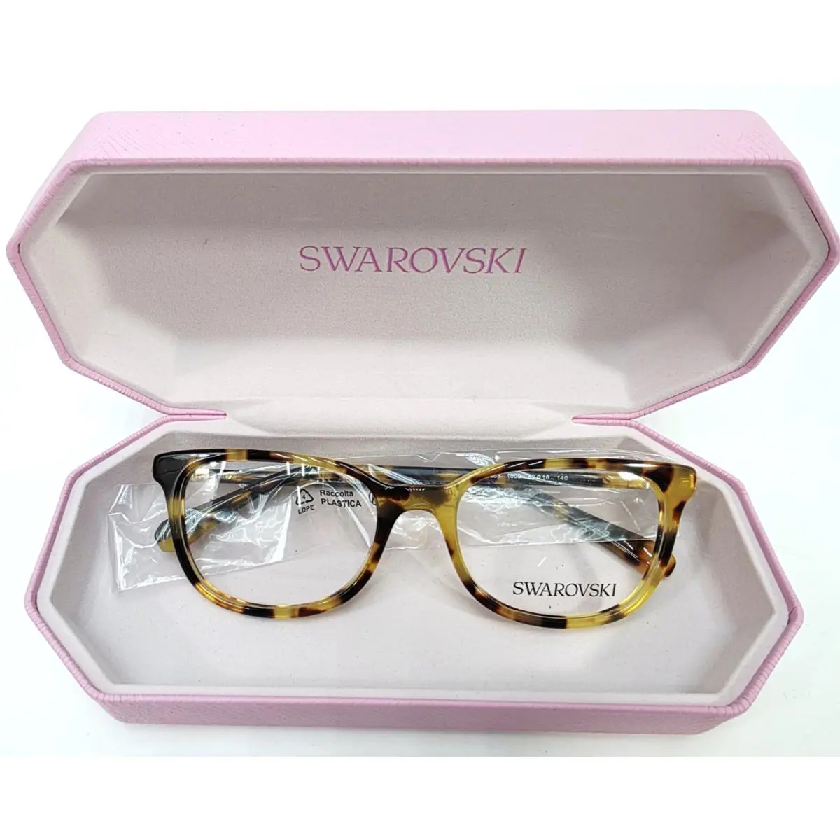 Swarovski Women`s SK2003 1009 52mm Rectangular Eyewear Frames
