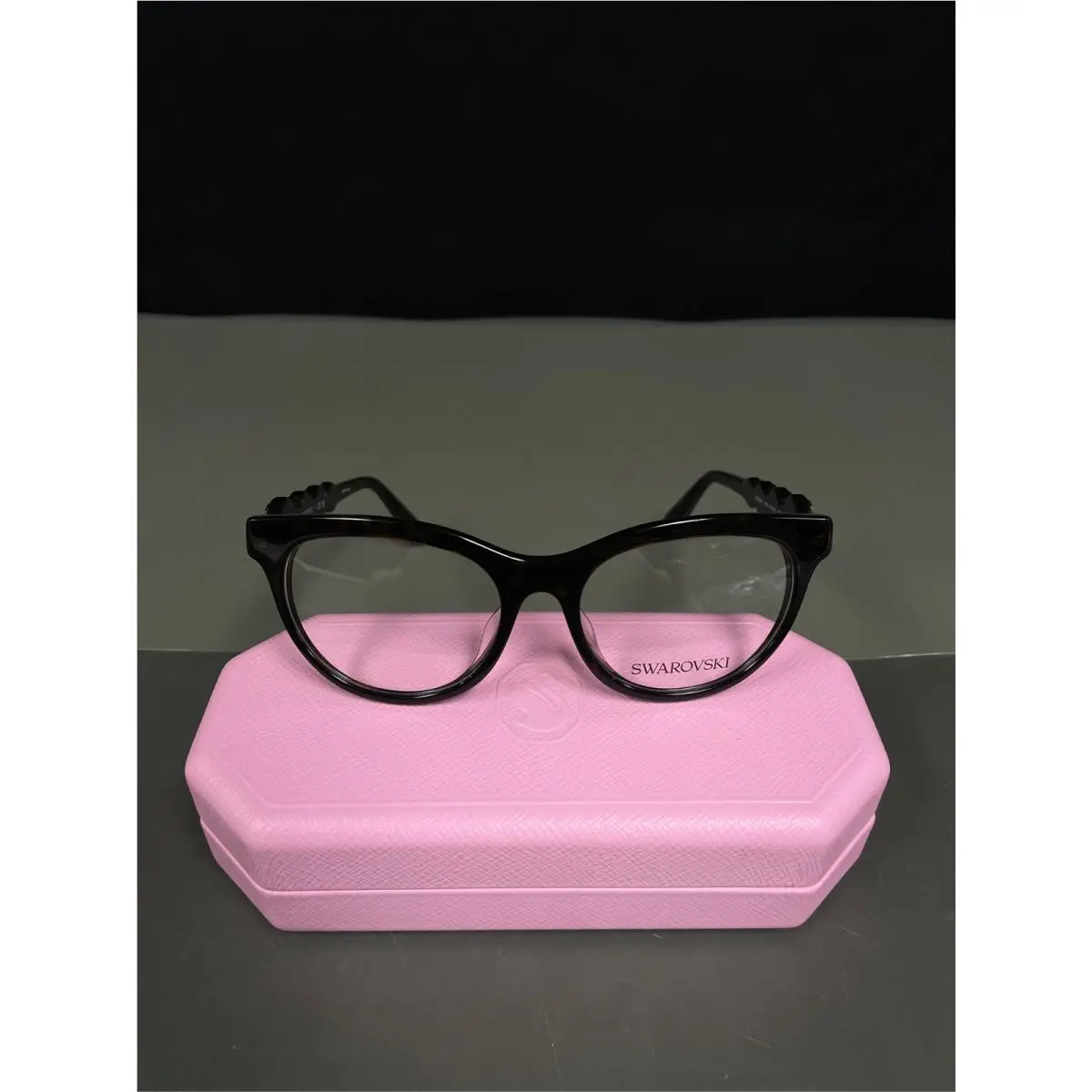 Swarovski SK2025F Asian Fit 1002 Women’s Glasses Tortoiseshell Demo Lense