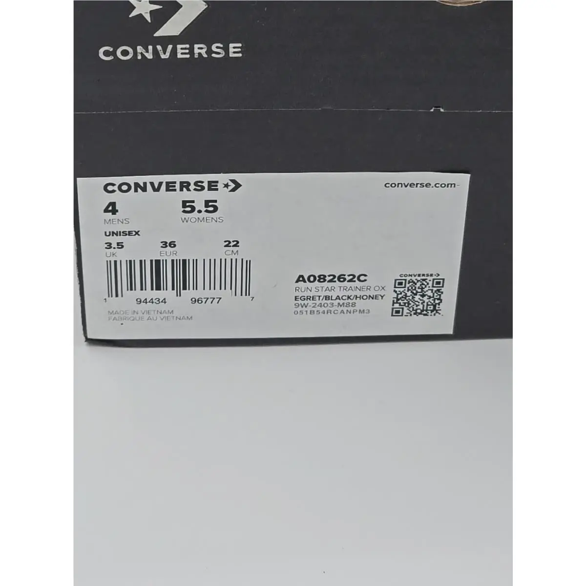 Converse shoes - Converse Run Star - Run Star - A08262C - Black 20
