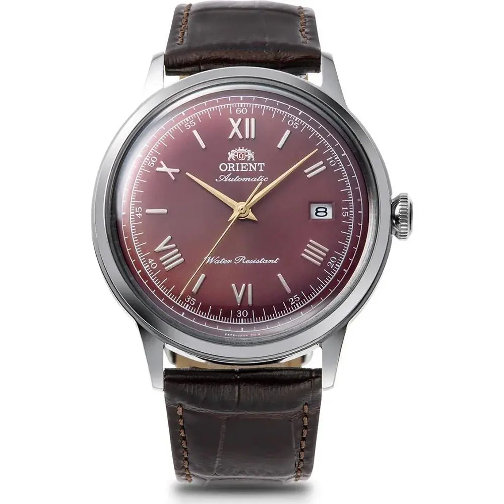 Orient RA-AC0026R30B RA-AC0026R Men Mechanical Silver Tone Case Strap WR