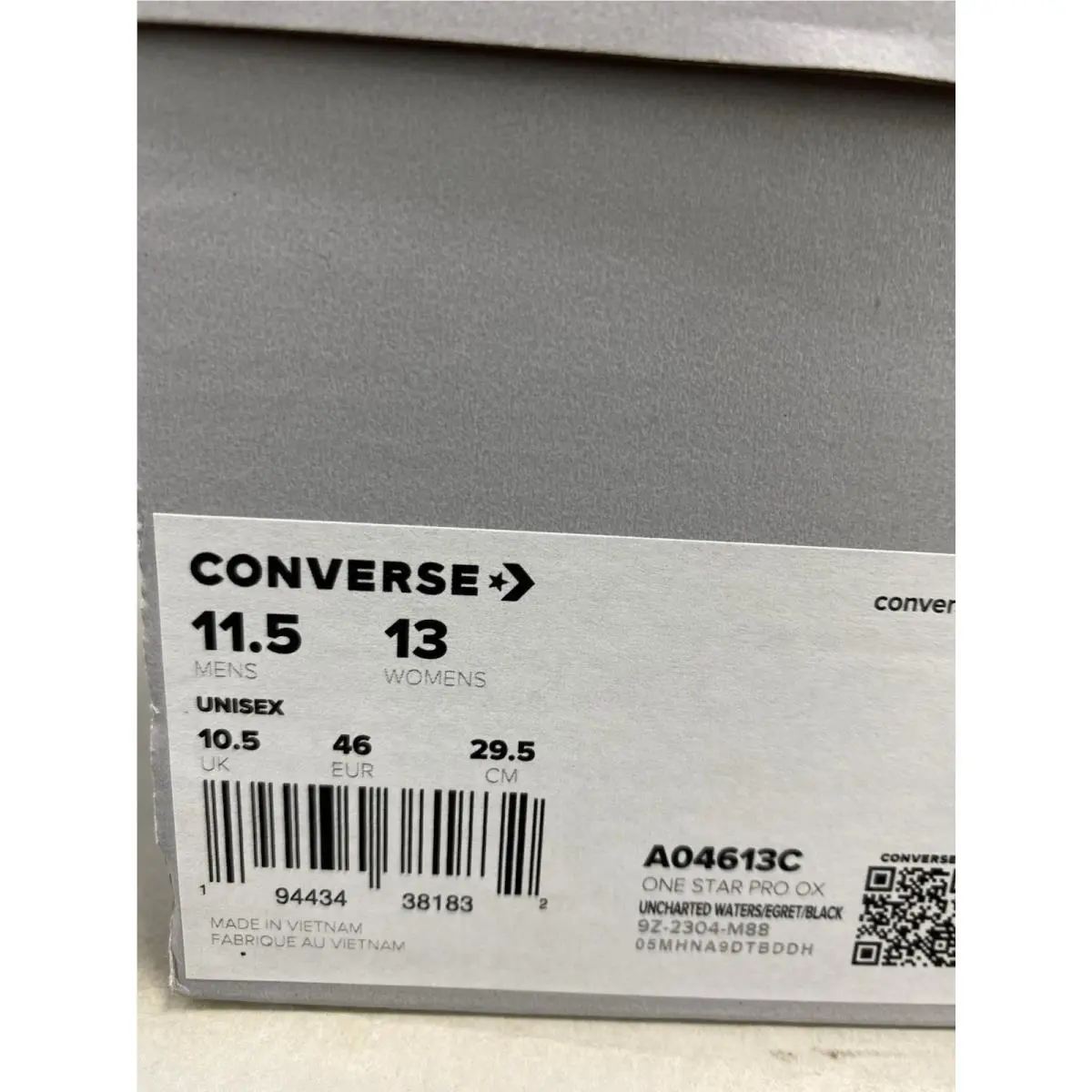Converse shoes - Converse One Star Pro Ox - A04613C - Blue (UPC: 194434381832) 9