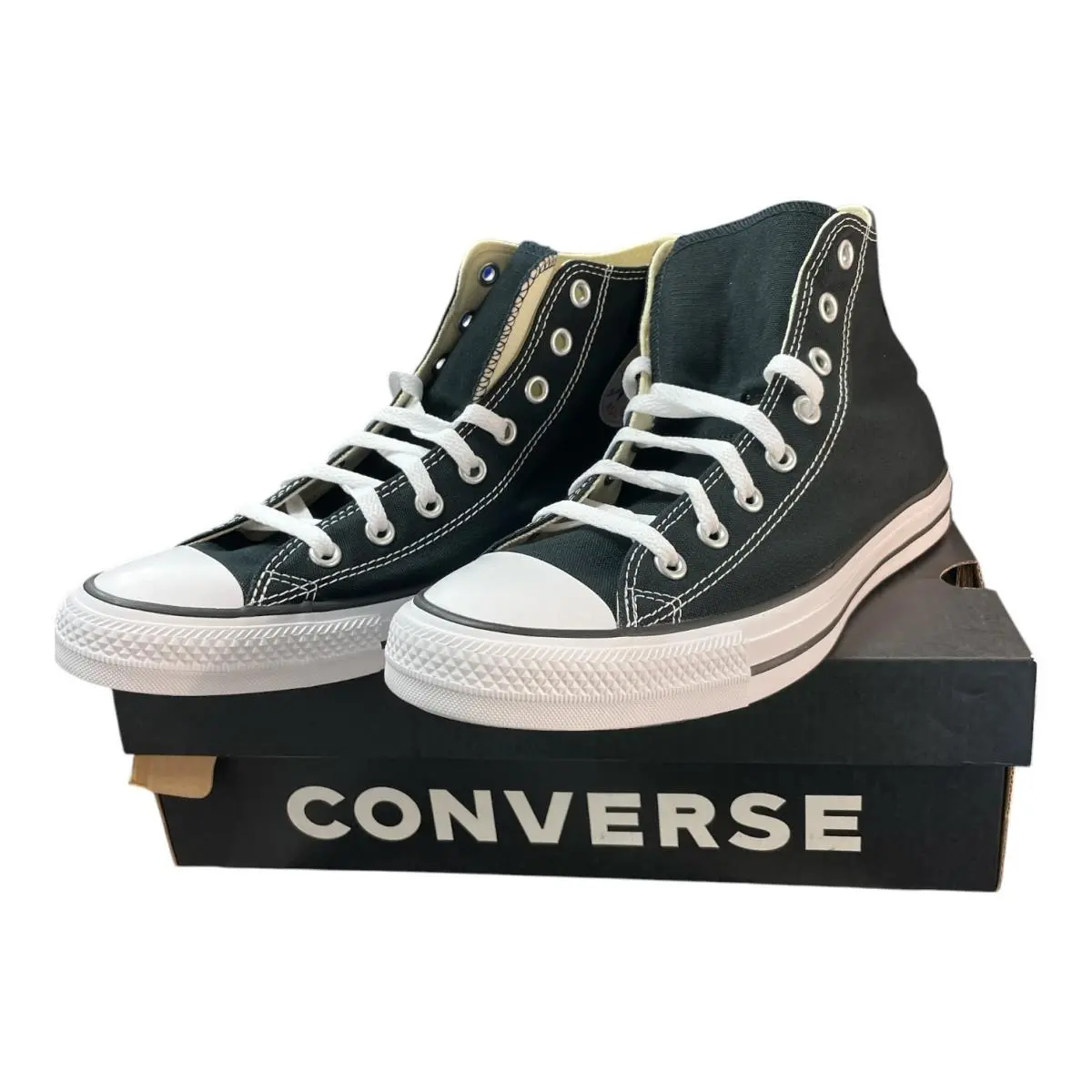 Chuck Taylor All Star High-top Sneakers -black- Size: 9.5 Mens Unisex by Converse