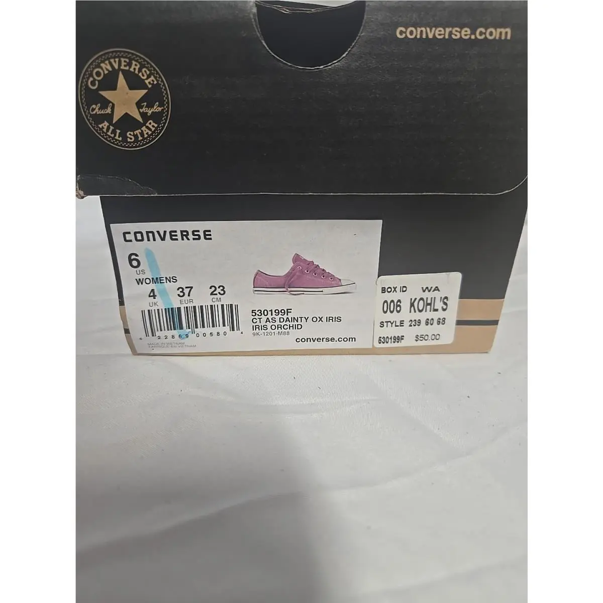 Converse shoes - CT All Star OX - All Star - 530199F - Purple (UPC: 022869005804) 1