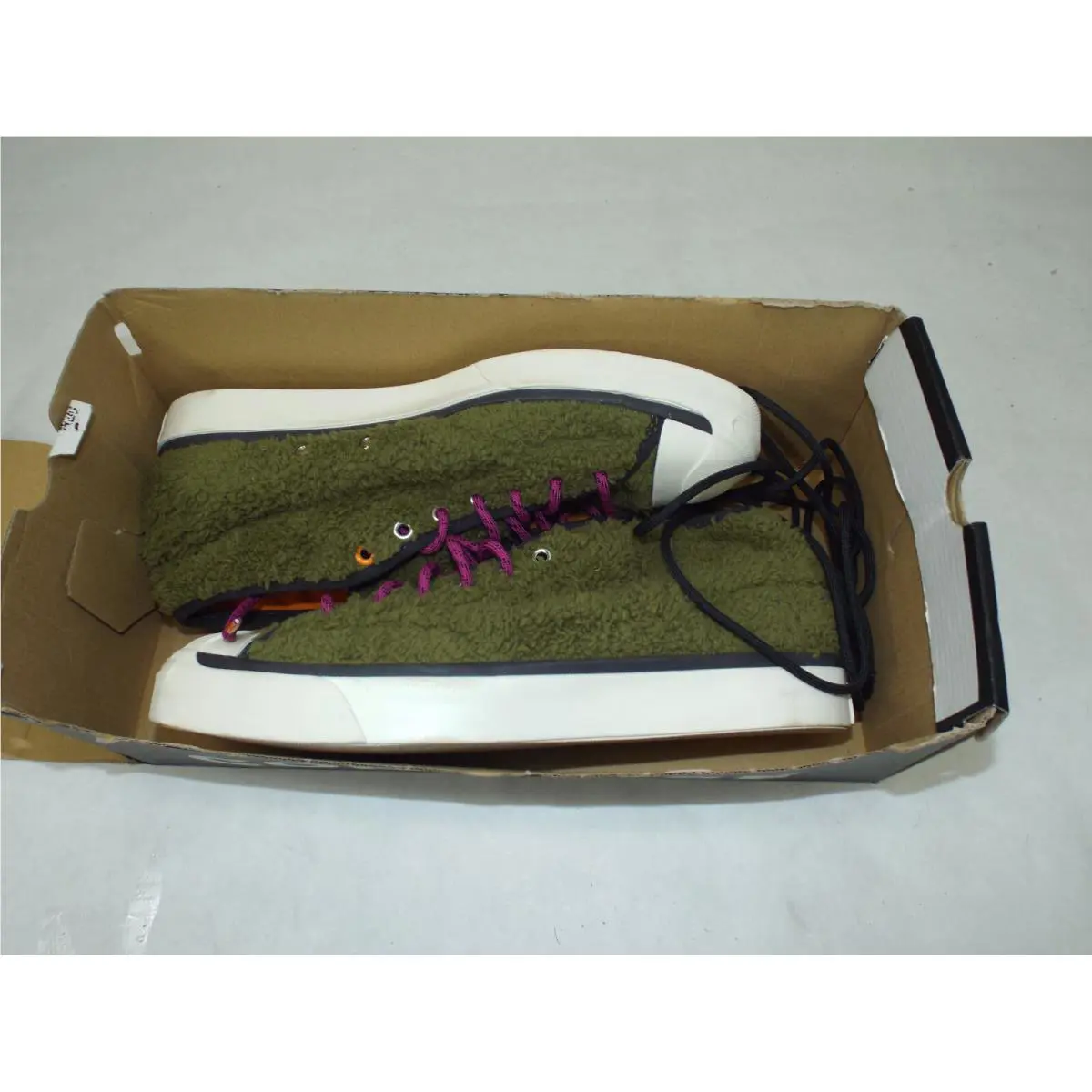 Converse shoes - Converse Jack Purcell Mid - Jack Purcell Mid - 169789C - Green 2