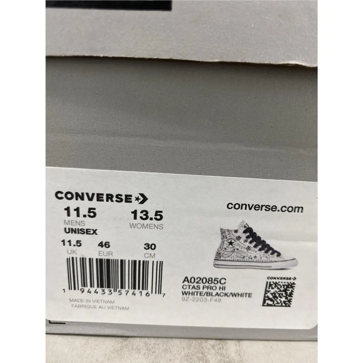 Converse shoes - Converse Chuck Taylor All Star - A02085C - White (UPC: 194433574167) 7