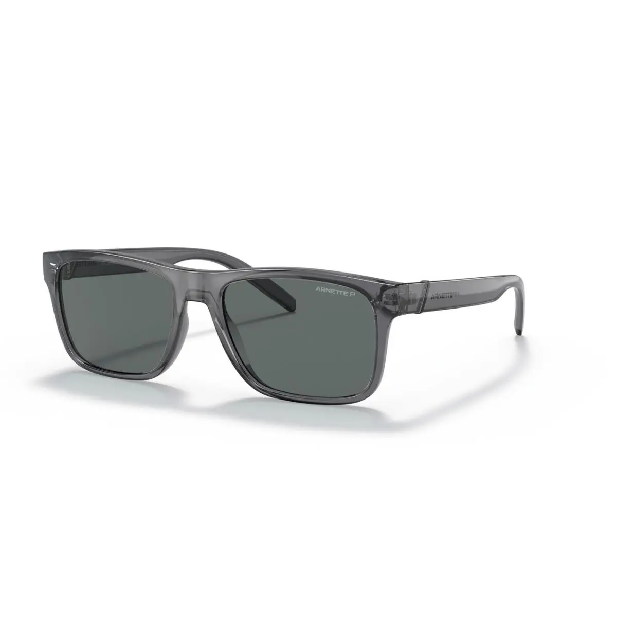 Arnette Man Sunglasses AN4298 55mm Transparent Gray -polarized Grey Lens