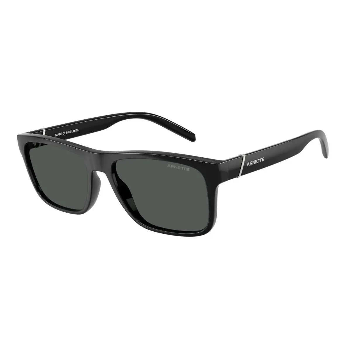 AN 4298 Sunglasses Black/dark Grey Policarbonate Standard by Arnette