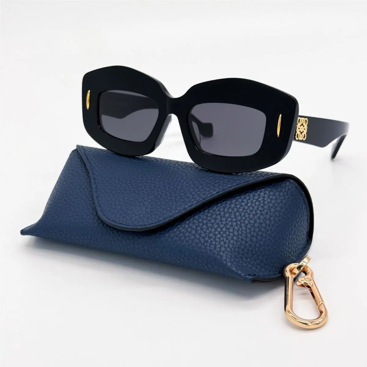 LW40114F 01A Loewe Black Women Sunglasses Loewe