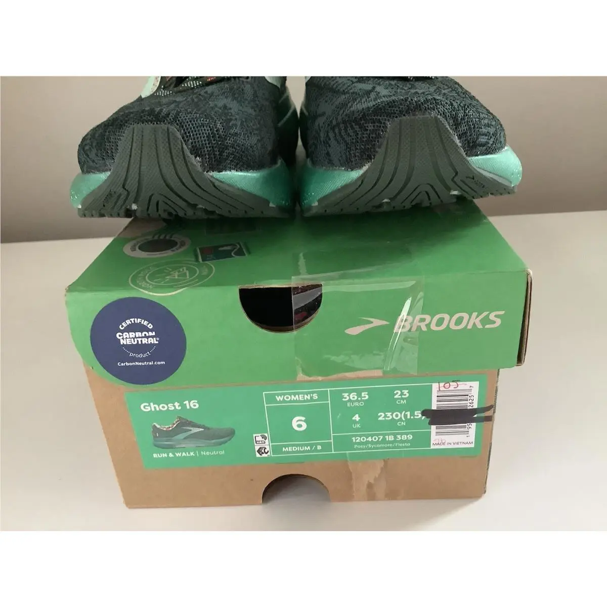 Brooks shoes - Brooks Ghost 16 - Ghost - Green 3