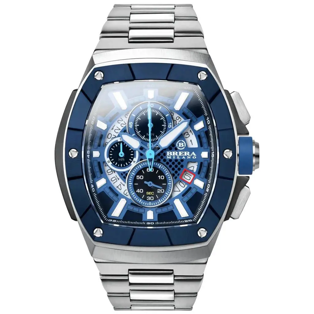 Brera Milano Supersportivo TN Chrono/date Mens Watch BMSSTNQC4101A-BRC